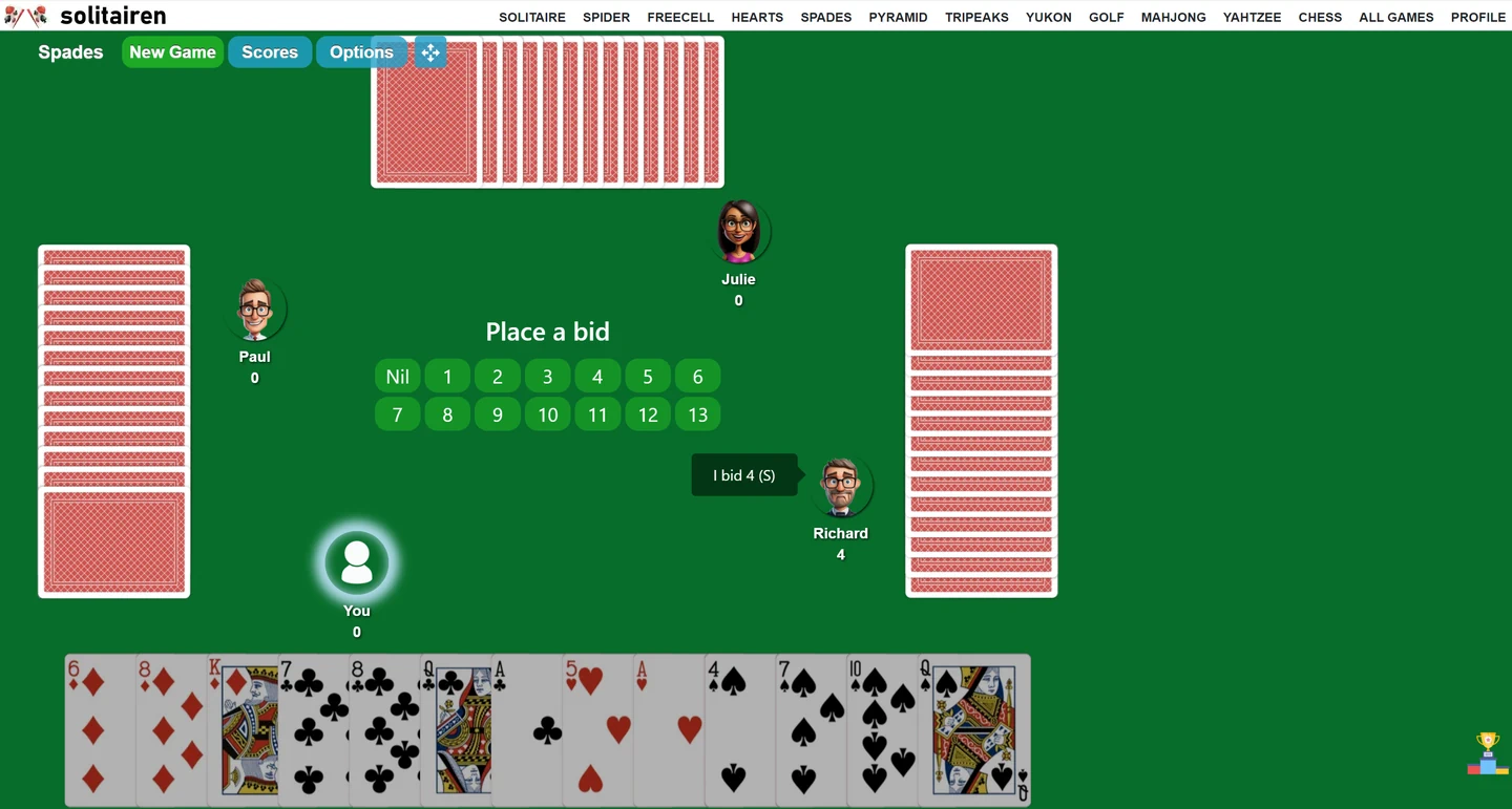 From Novice to Expert: Leveling Up Your Skills in Online Spades Games