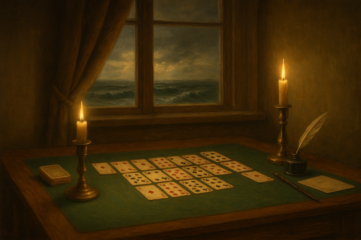 Napoleon at St. Helena (a.k.a. Forty Thieves): The Legend, the Rules, and the Edge