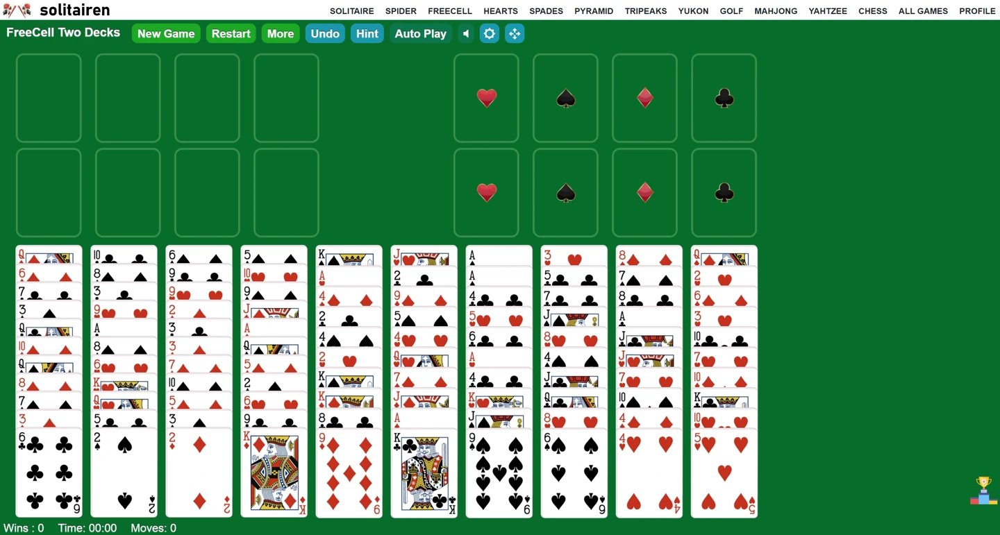 Double the Moves, Double the Excitement: Unveiling the Secrets of Freecell Two Decks