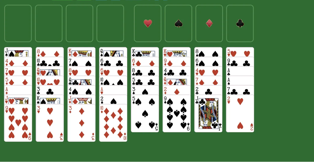 Play Baker`s Game Solitaire Free Online