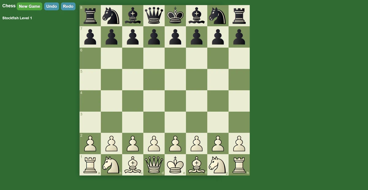 Start Chess game