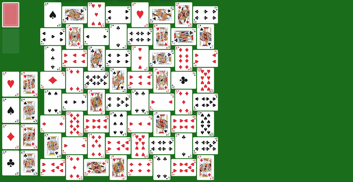 Play Crazy Quilt Solitaire Game