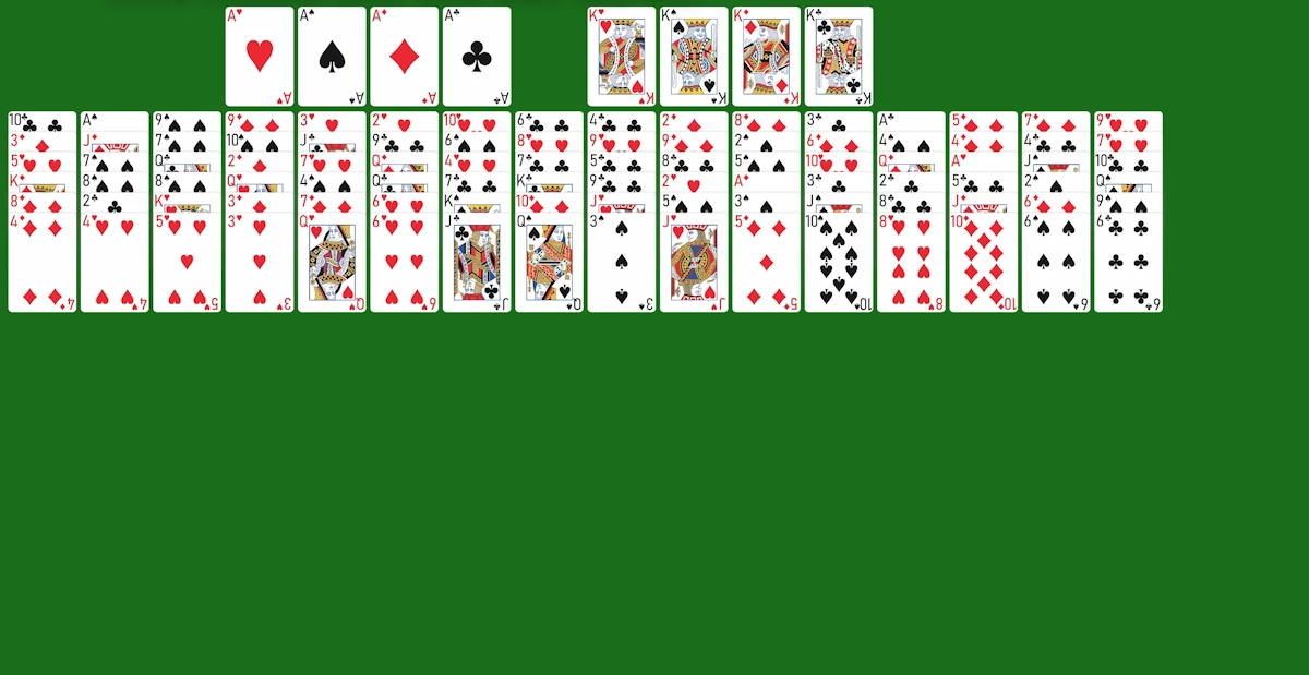 Play Crescent Solitaire Game