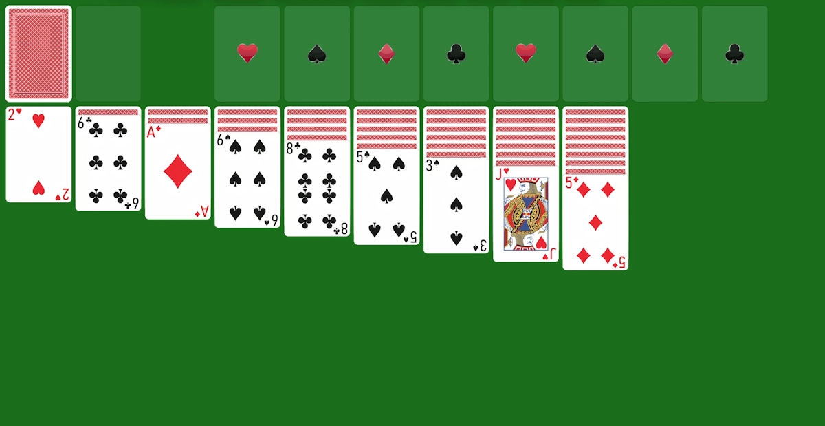 Play Double Klondike Klondikeska Solitaire Game