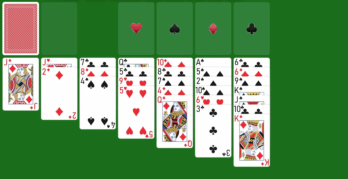 Play Face Up Solitaire Game