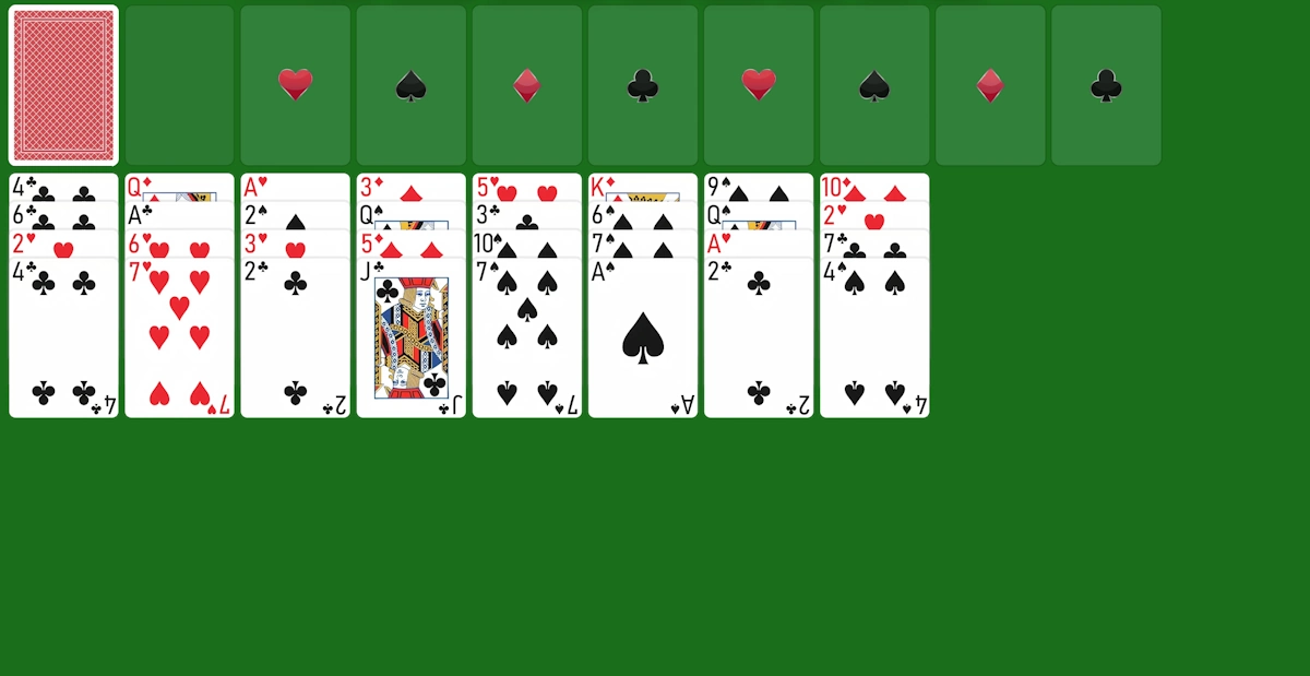 Play Forty And Eight Solitaire Game