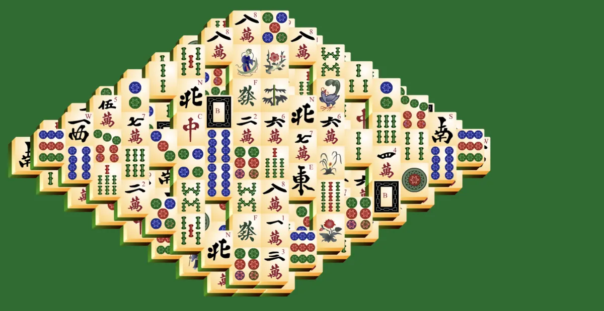 Layout in mahjong