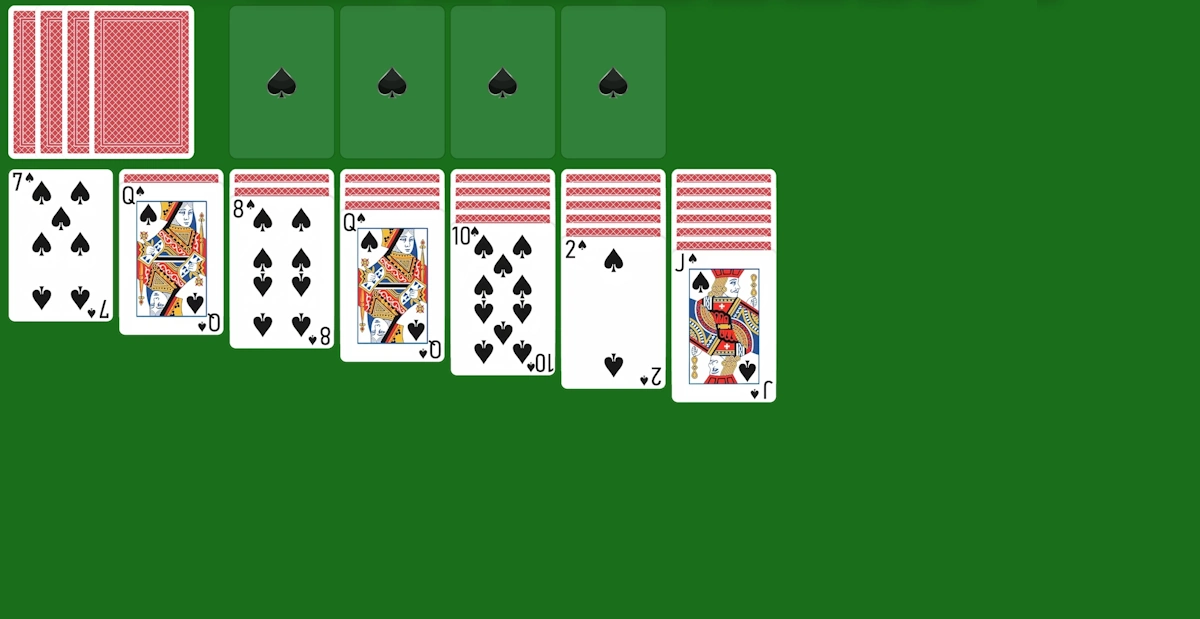 Play Spiderette Solitaire Game