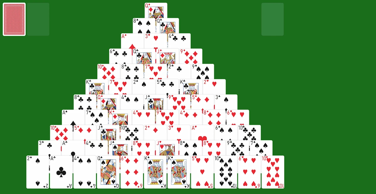 Play Triple Pyramid Solitaire Game