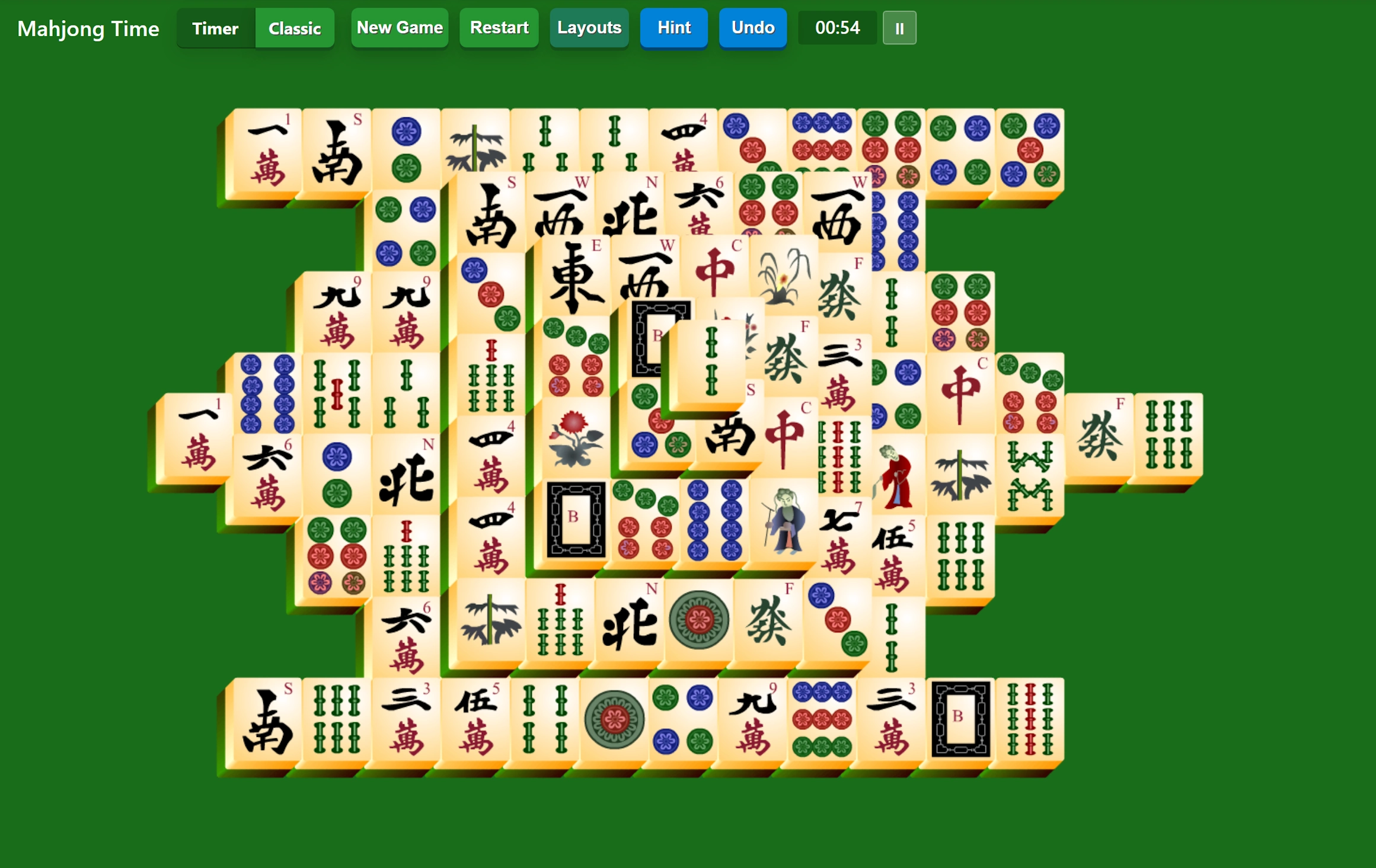 Start Mahjong Time