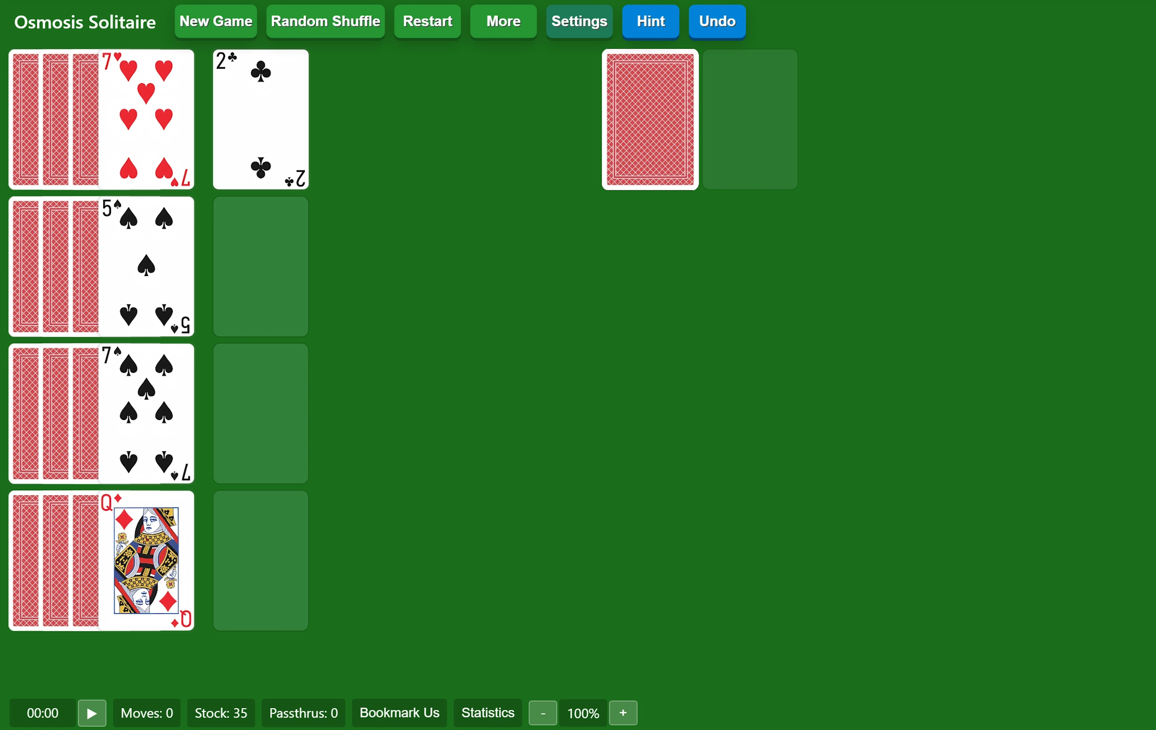 Start Osmosis Solitaire